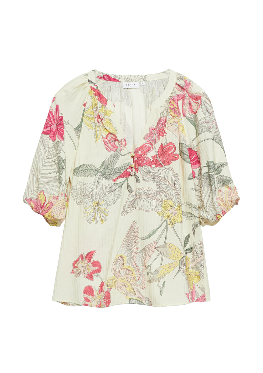 Bluse - Alloverprint
