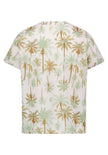 Blusenshirt - Palmenprint
