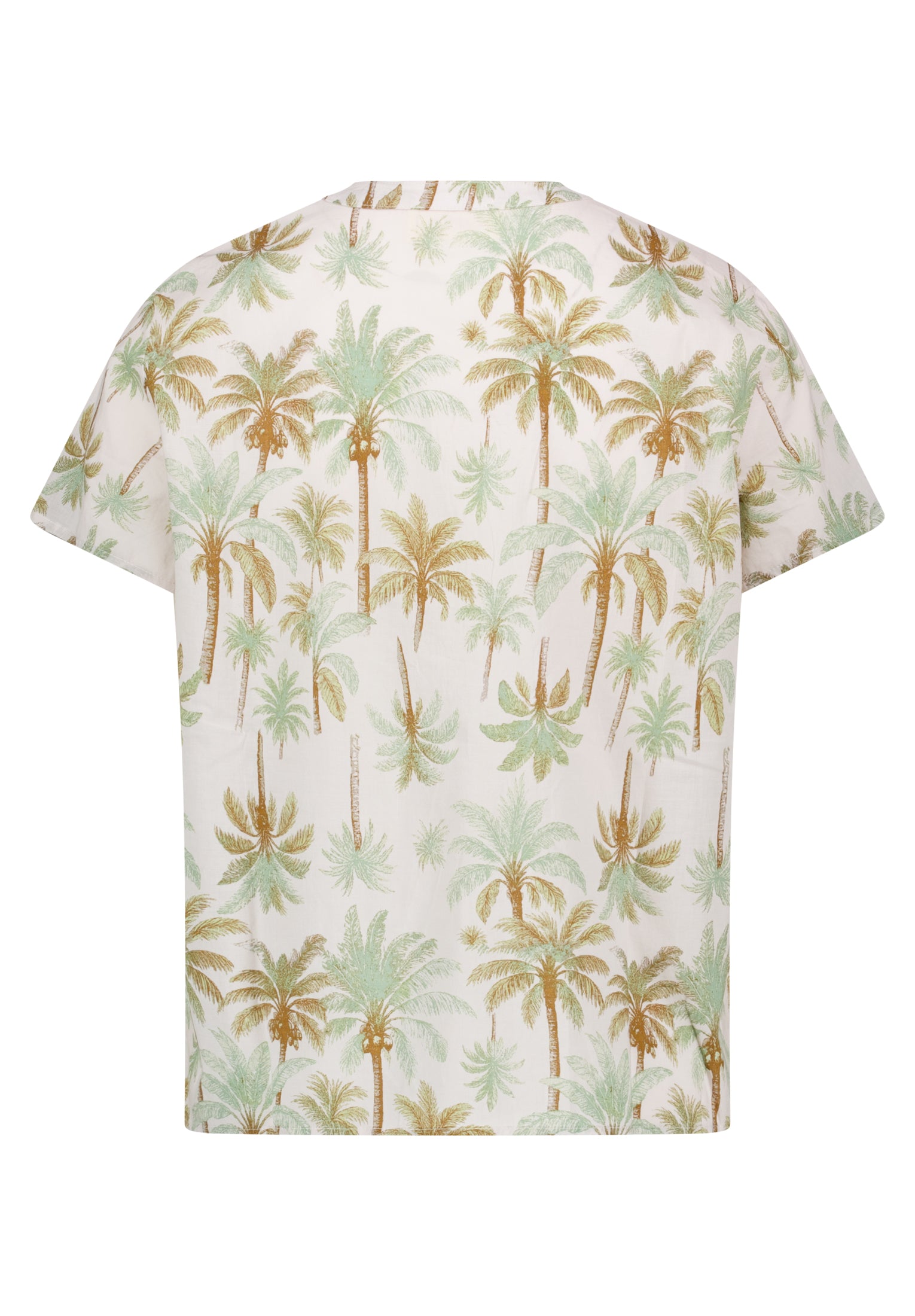 Blusenshirt - Palmenprint