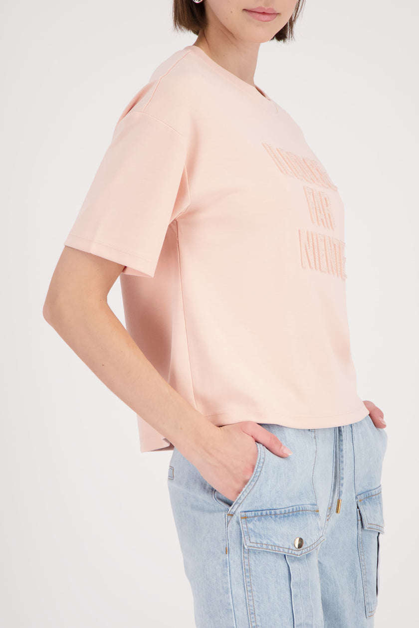 T-Shirt - Prägeschrift