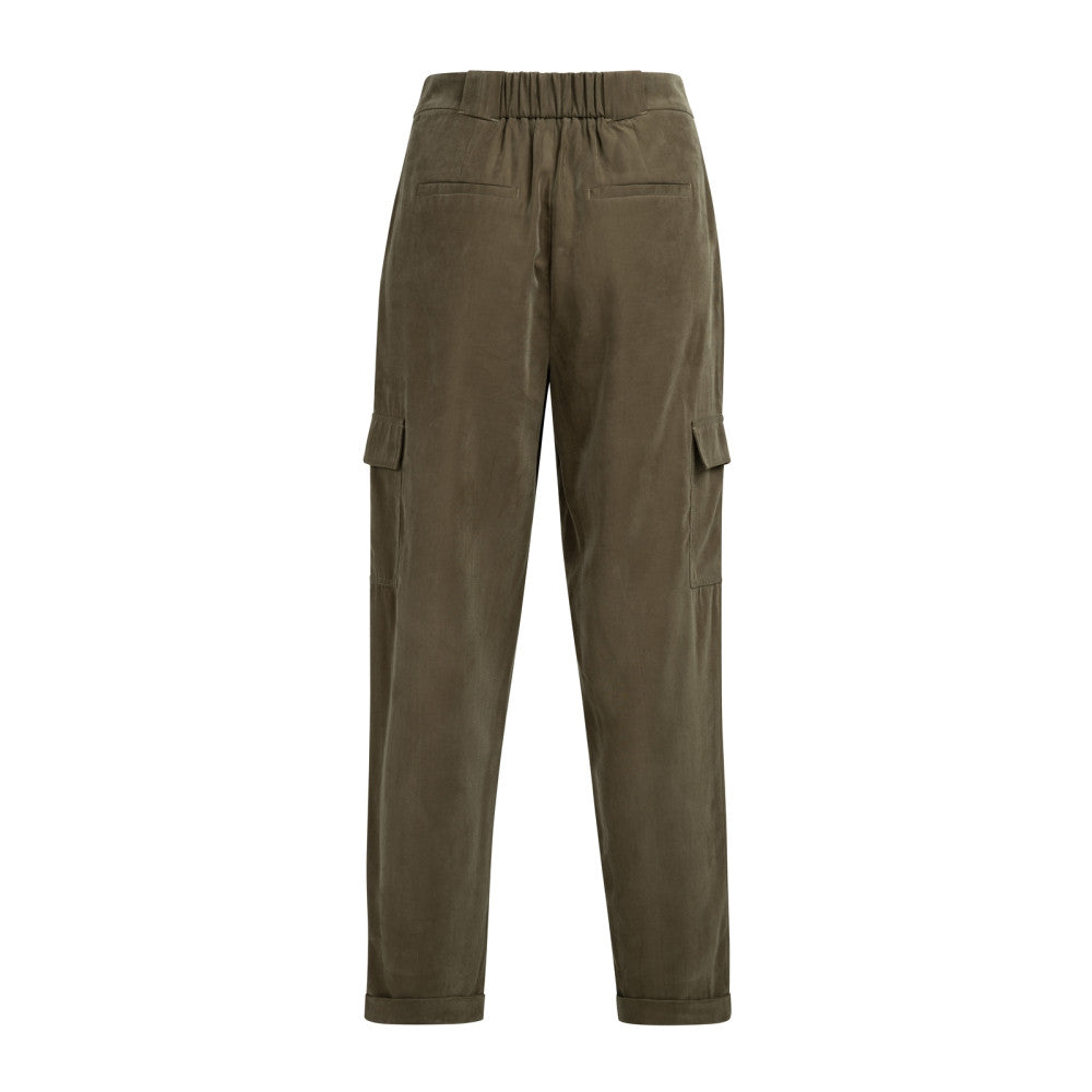 Cargohose - Bundfalten