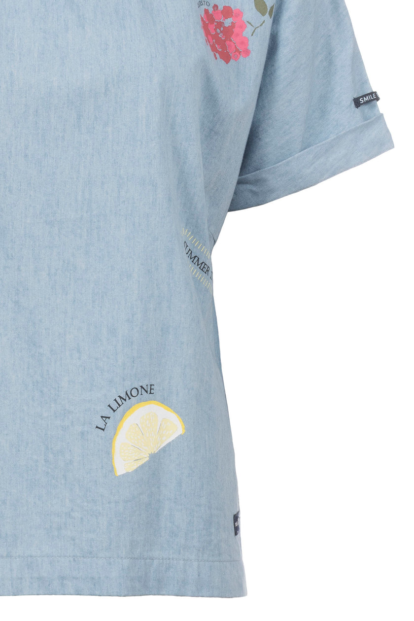 Bluse - 1/2 Arm