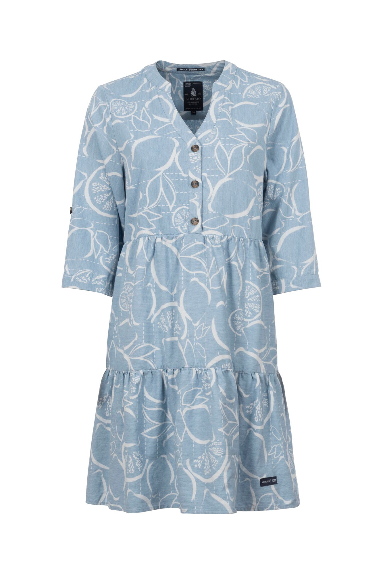 Kleid - Denim-Optik