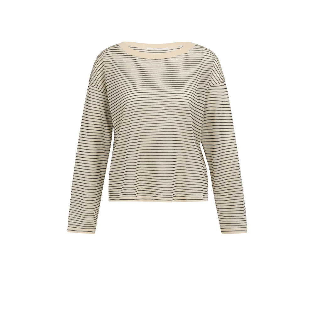 Feinstrickpullover - Streifen