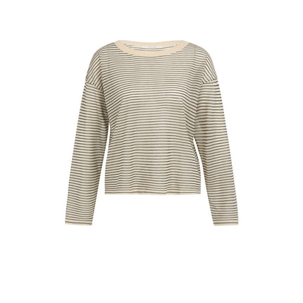 Feinstrickpullover - Streifen