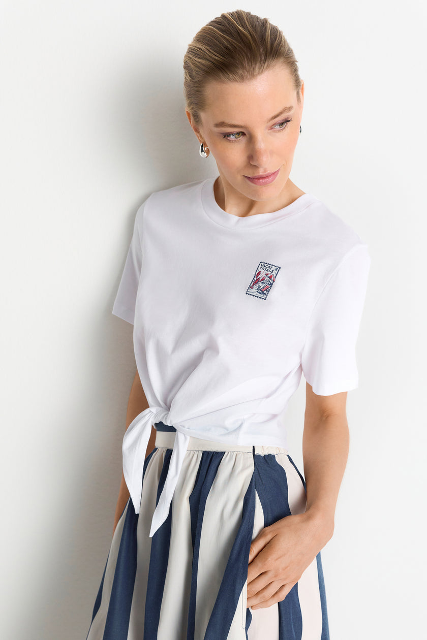 T-Shirt - Knotendetail