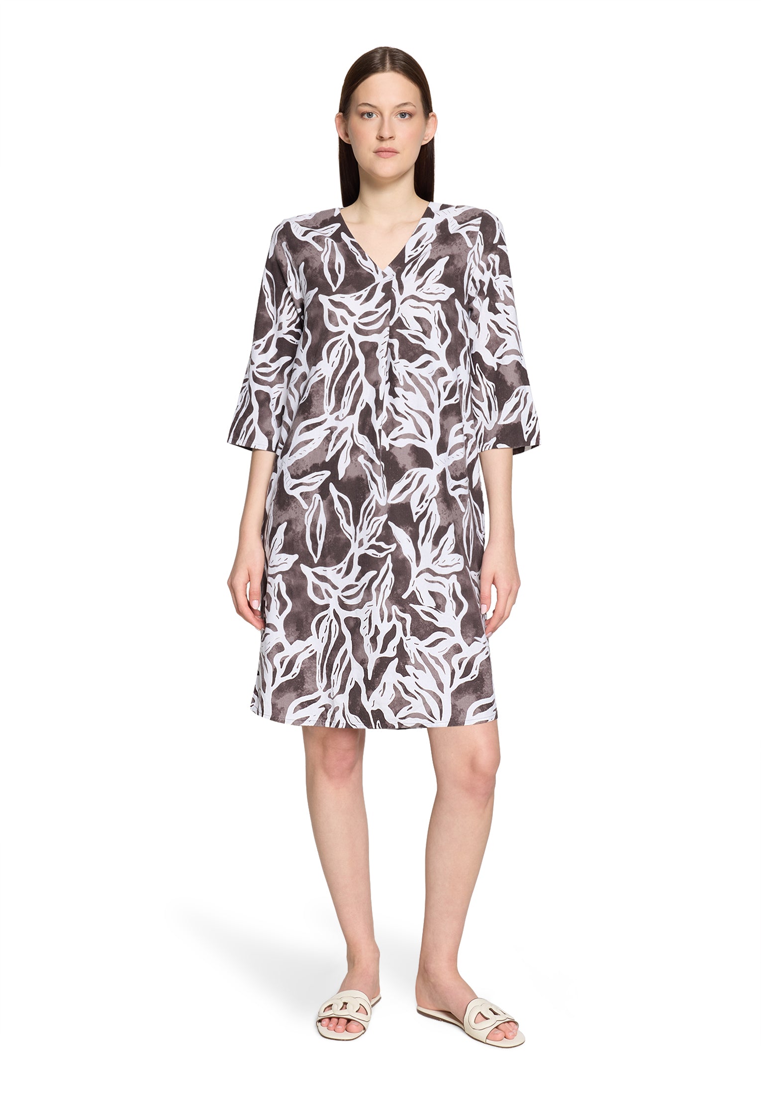 Sommerkleid - Leinenmix