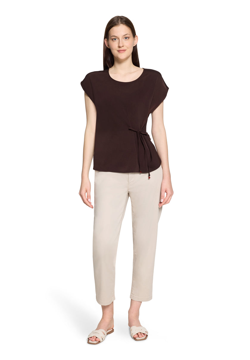 Blusenshirt - Bindedetail