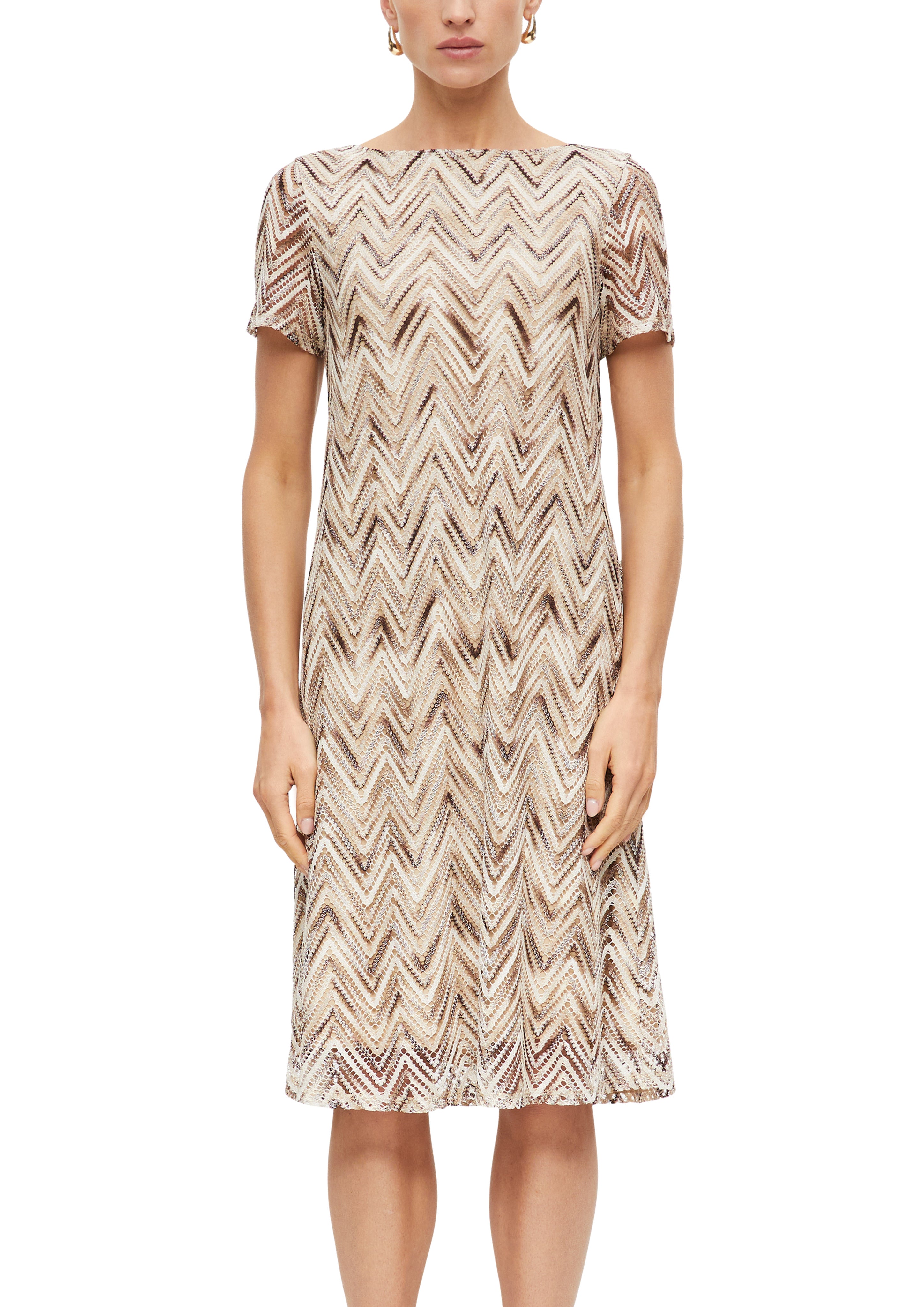 Kleid - Ajourmuster
