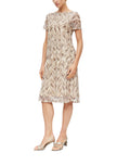 Kleid - Ajourmuster