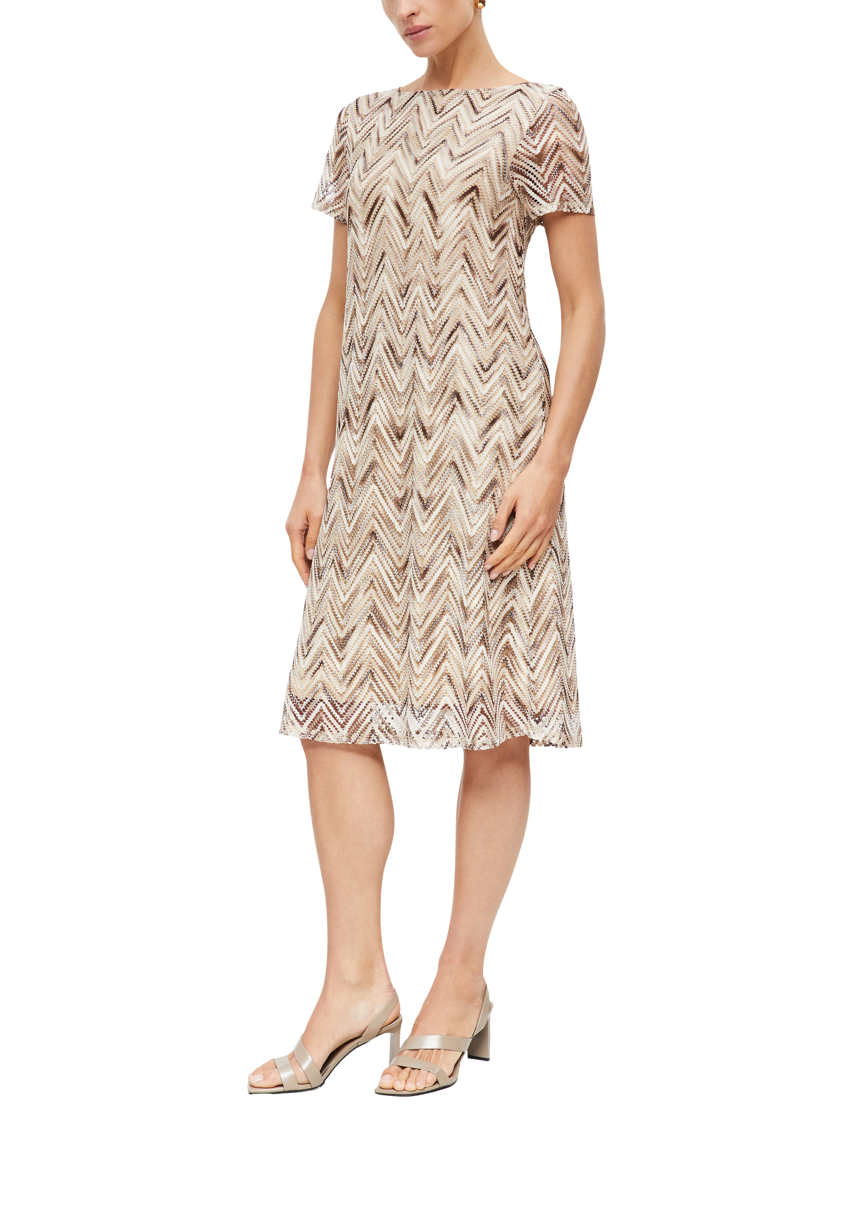 Kleid - Ajourmuster