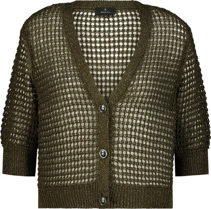 Strickjacke - Lurex