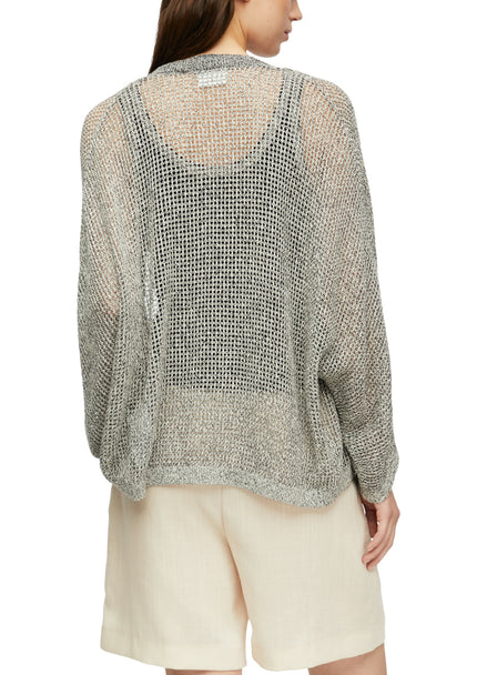 Strickjacke - Ajourstrick