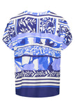 Blusenshirt - Strassbesatz