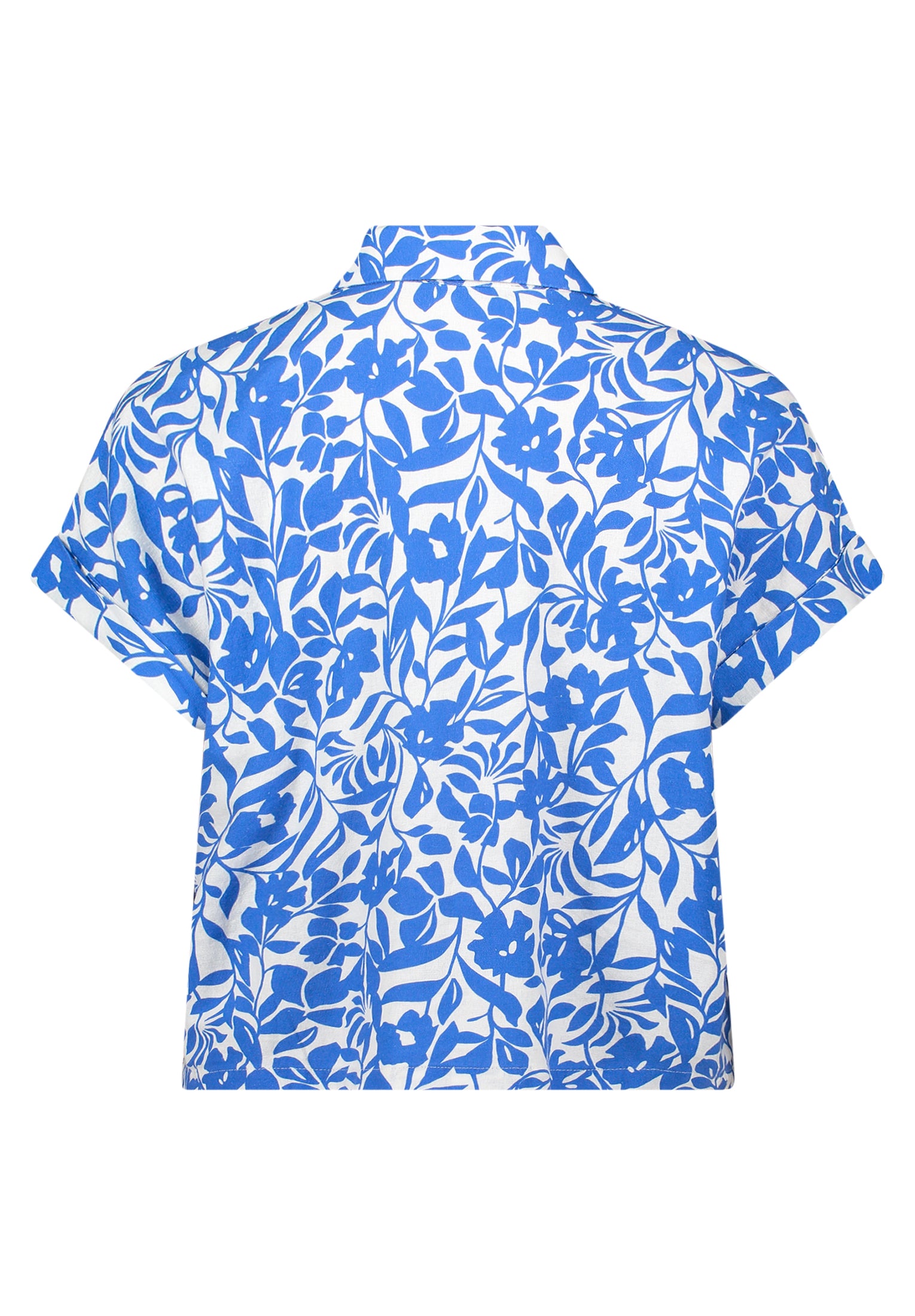 Leinenbluse - Flowerprint