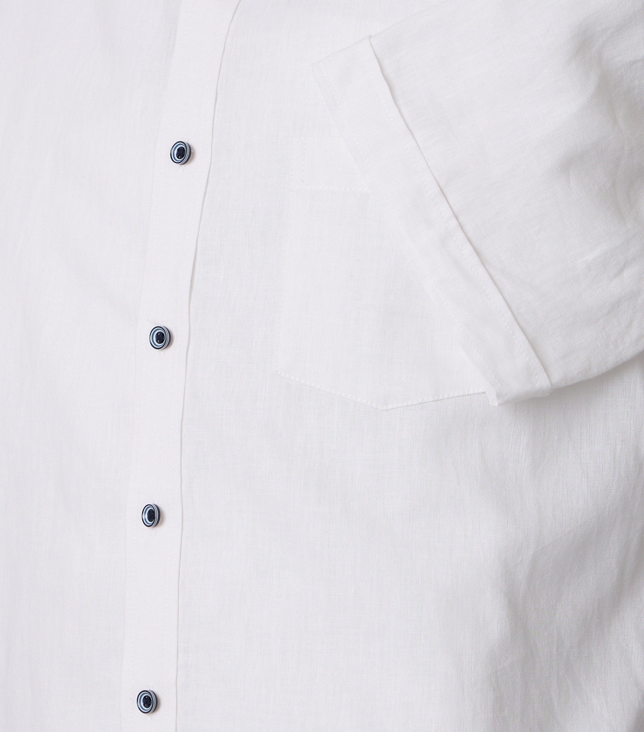 Leinenhemd - Button Down Kragen