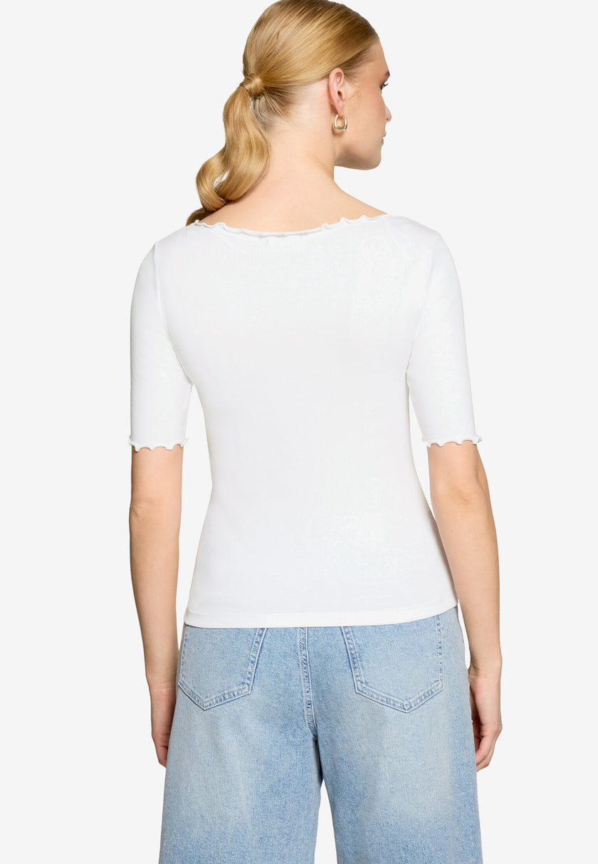 Shirt - Muschelsaum