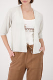 Strickjacke - Lurex