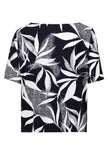 Blusenshirt - Tropical-Print
