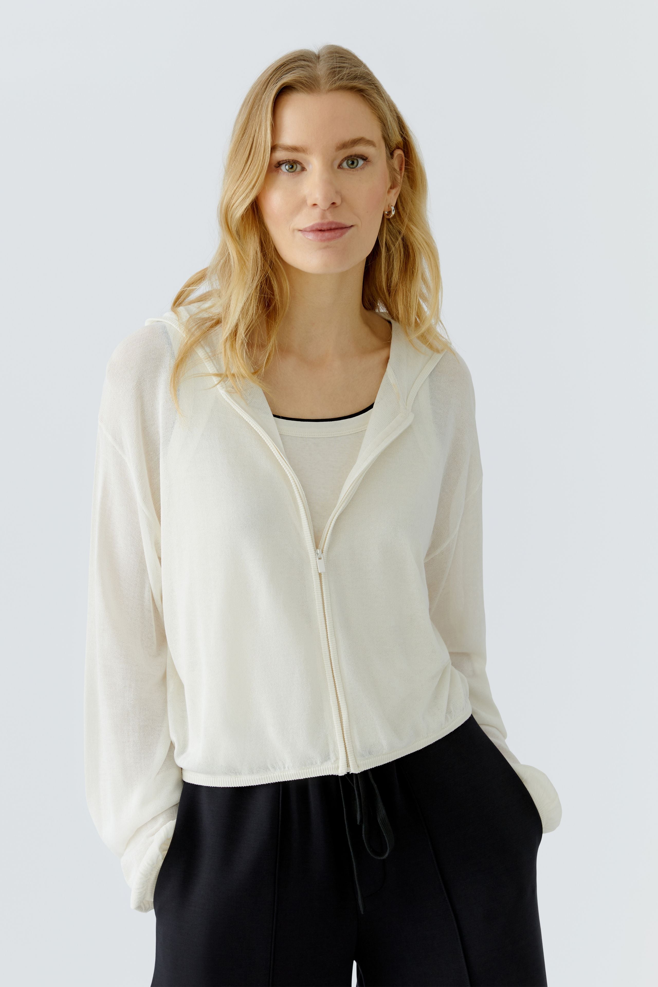 Sweatjacke - Kapuze