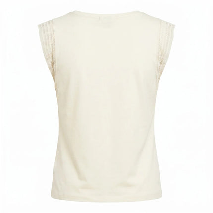 T-Shirt - Spitzenrand