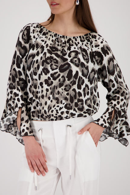 Bluse - Animalprint