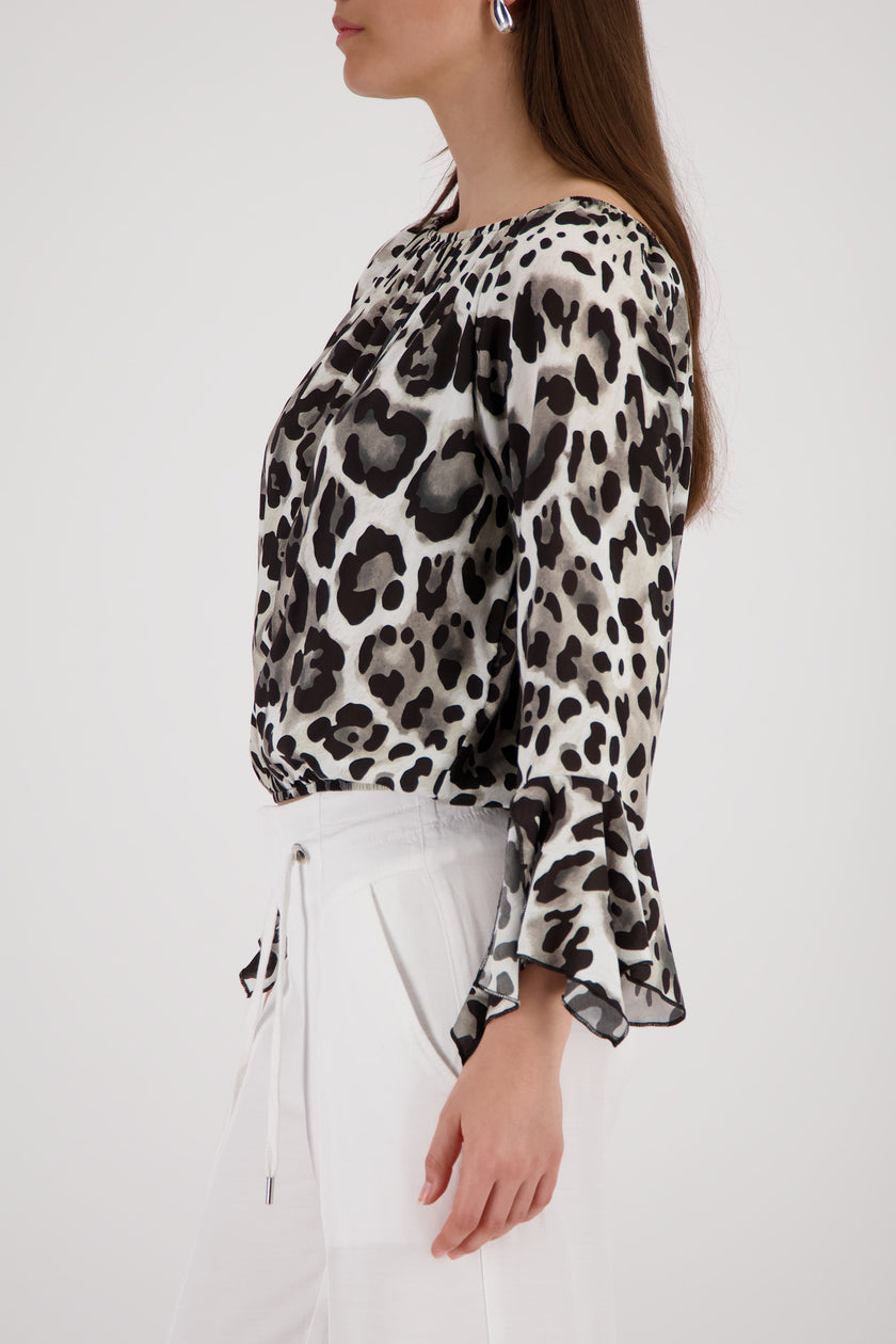 Bluse - Animalprint