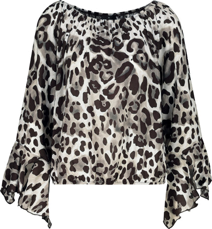 Bluse - Animalprint