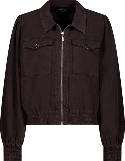 Jacke - Leinenmix