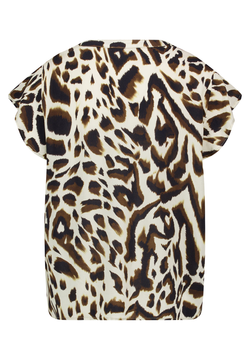 Blusenshirt - Animalprint