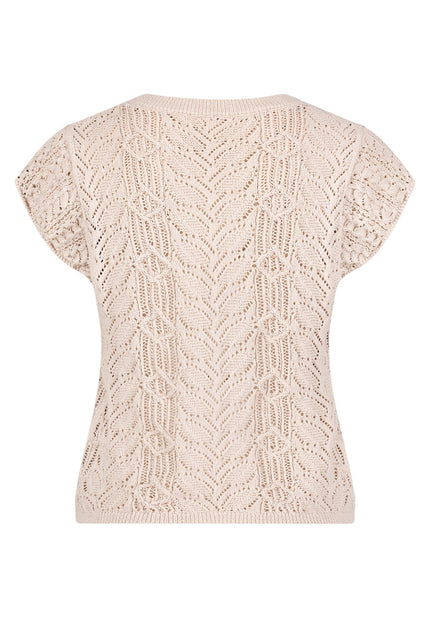 Feinstrickpullover - Ajour