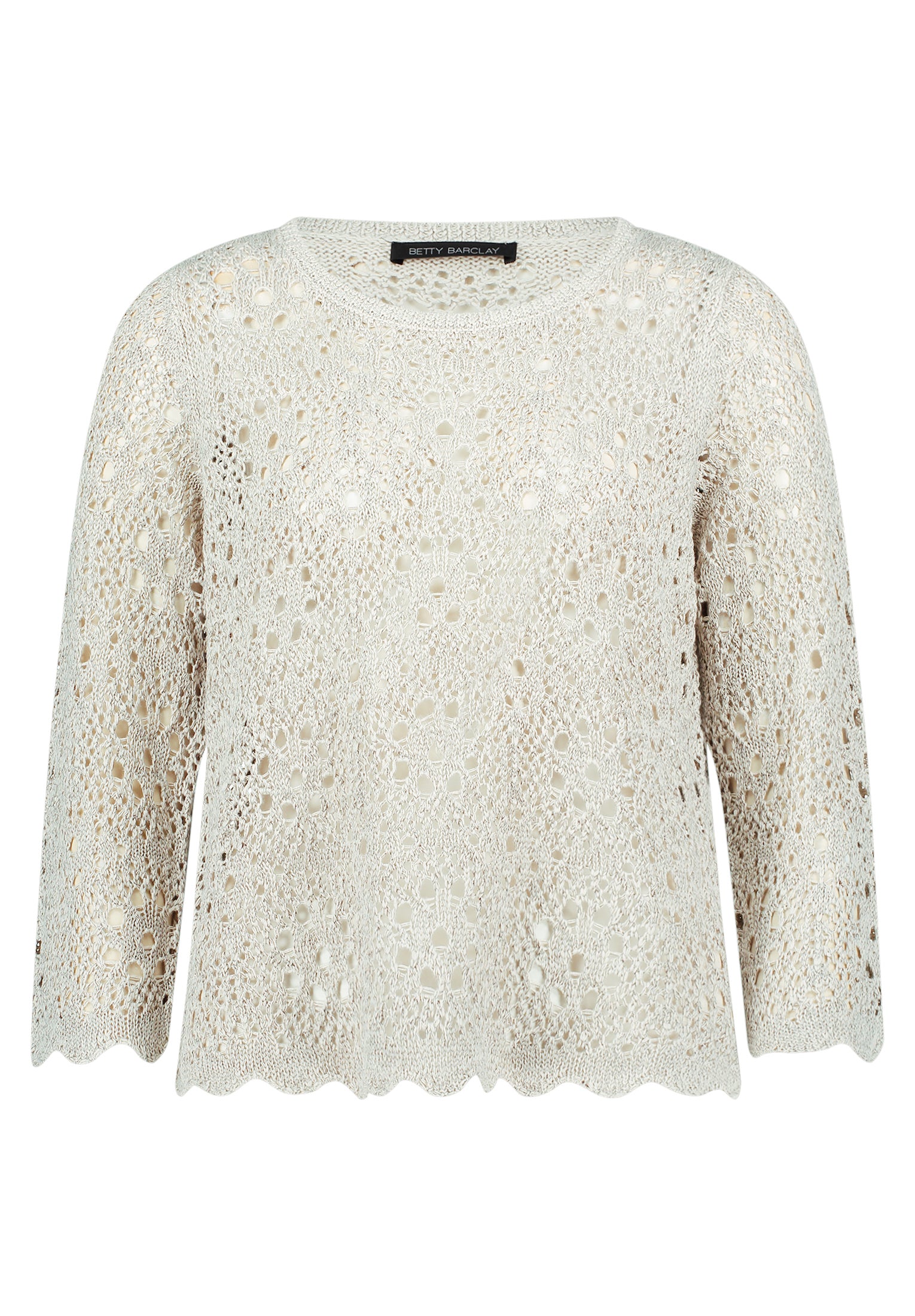 Strickpullover - Ajourstrick