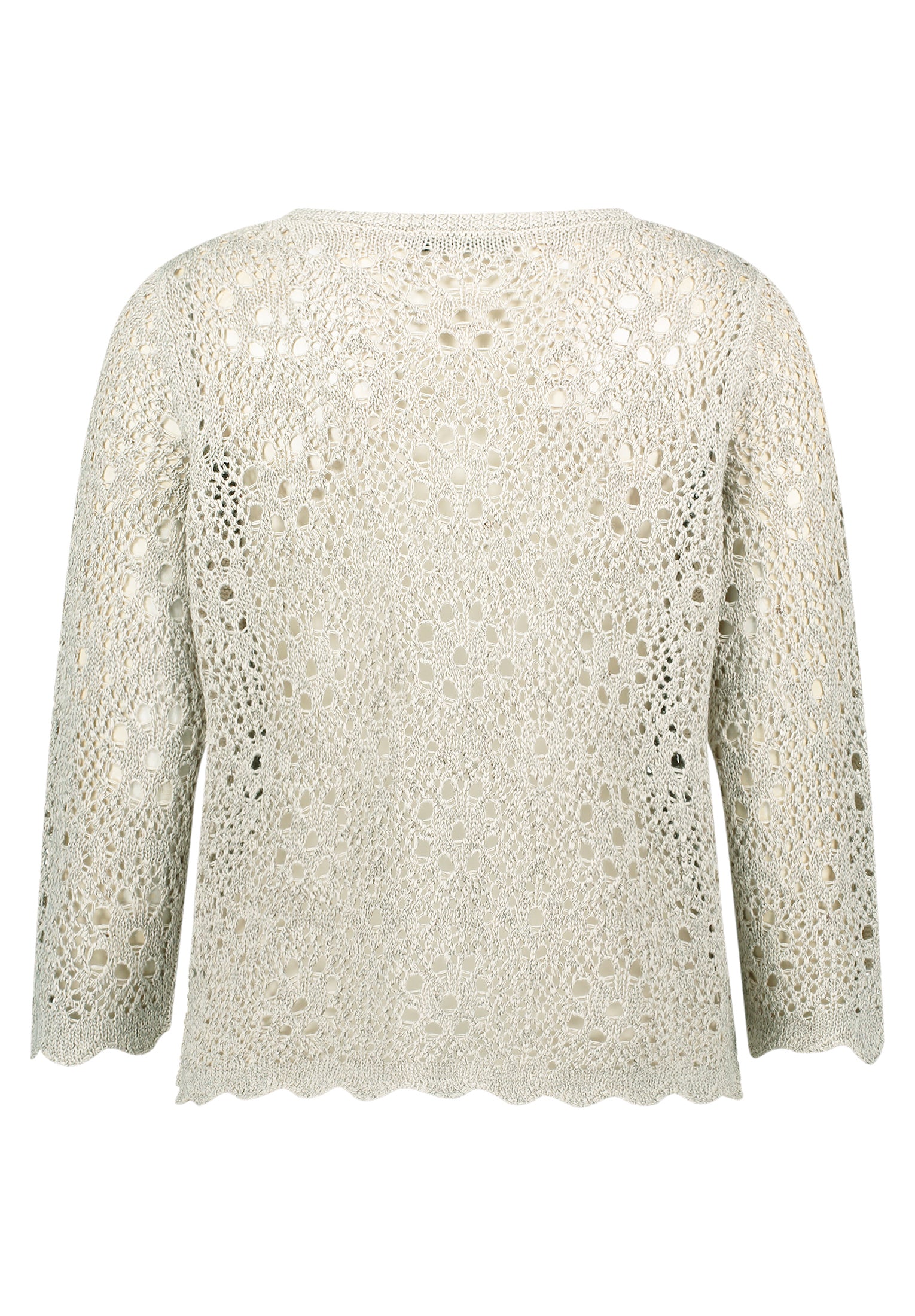 Strickpullover - Ajourstrick