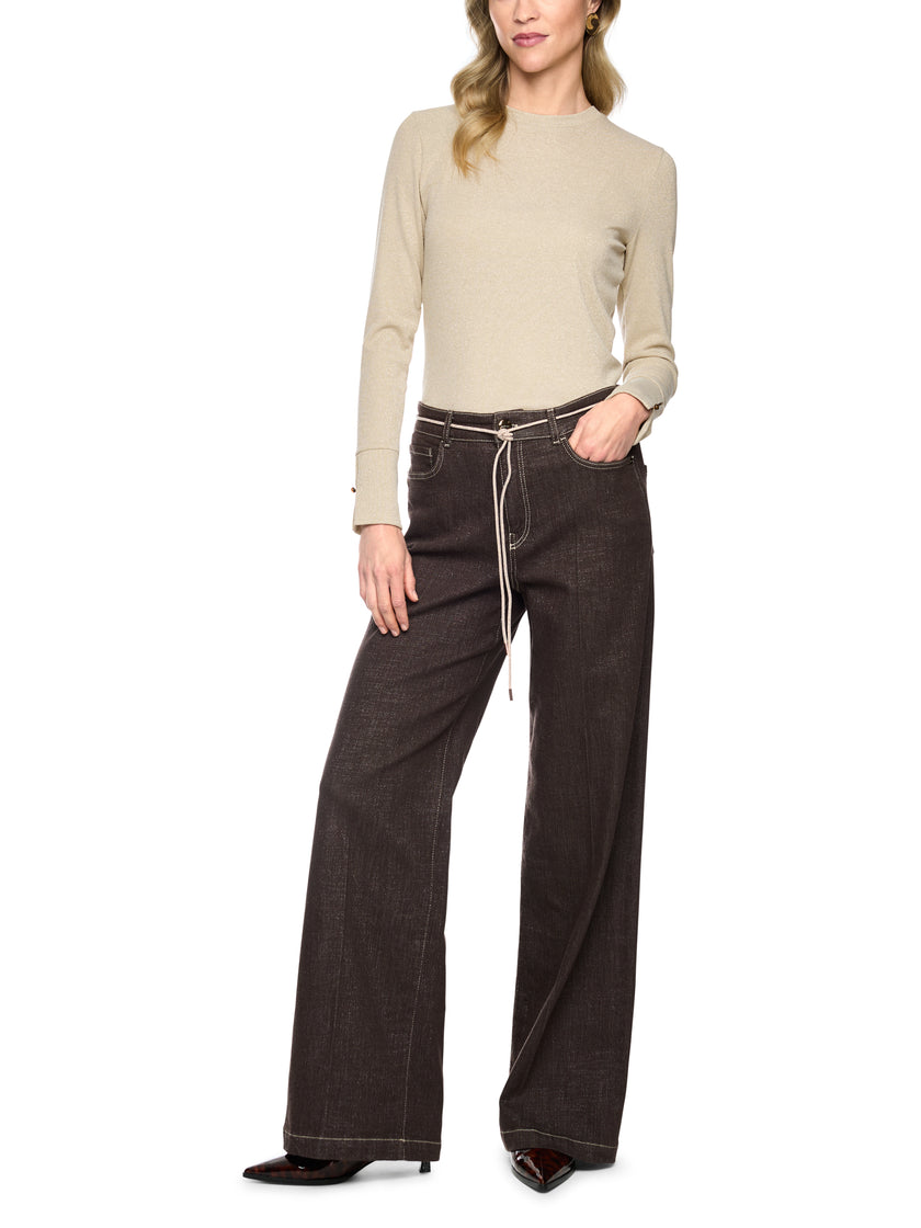Langarmshirt - Lurex