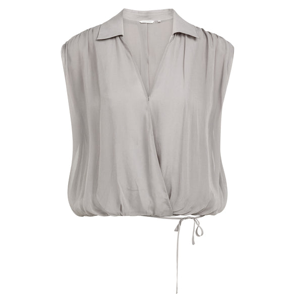 Bluse - Wickeloptik