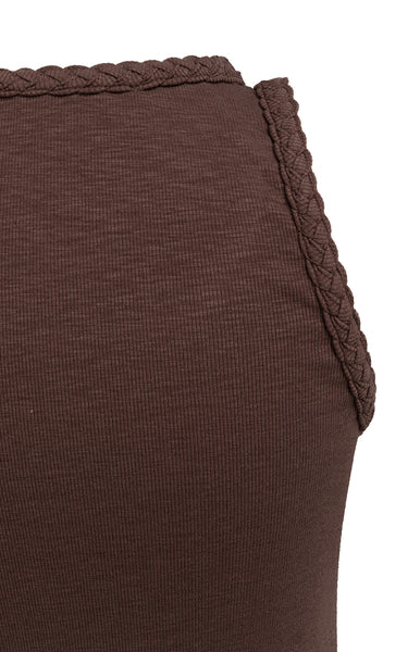 Trägertop - Flechtdetail