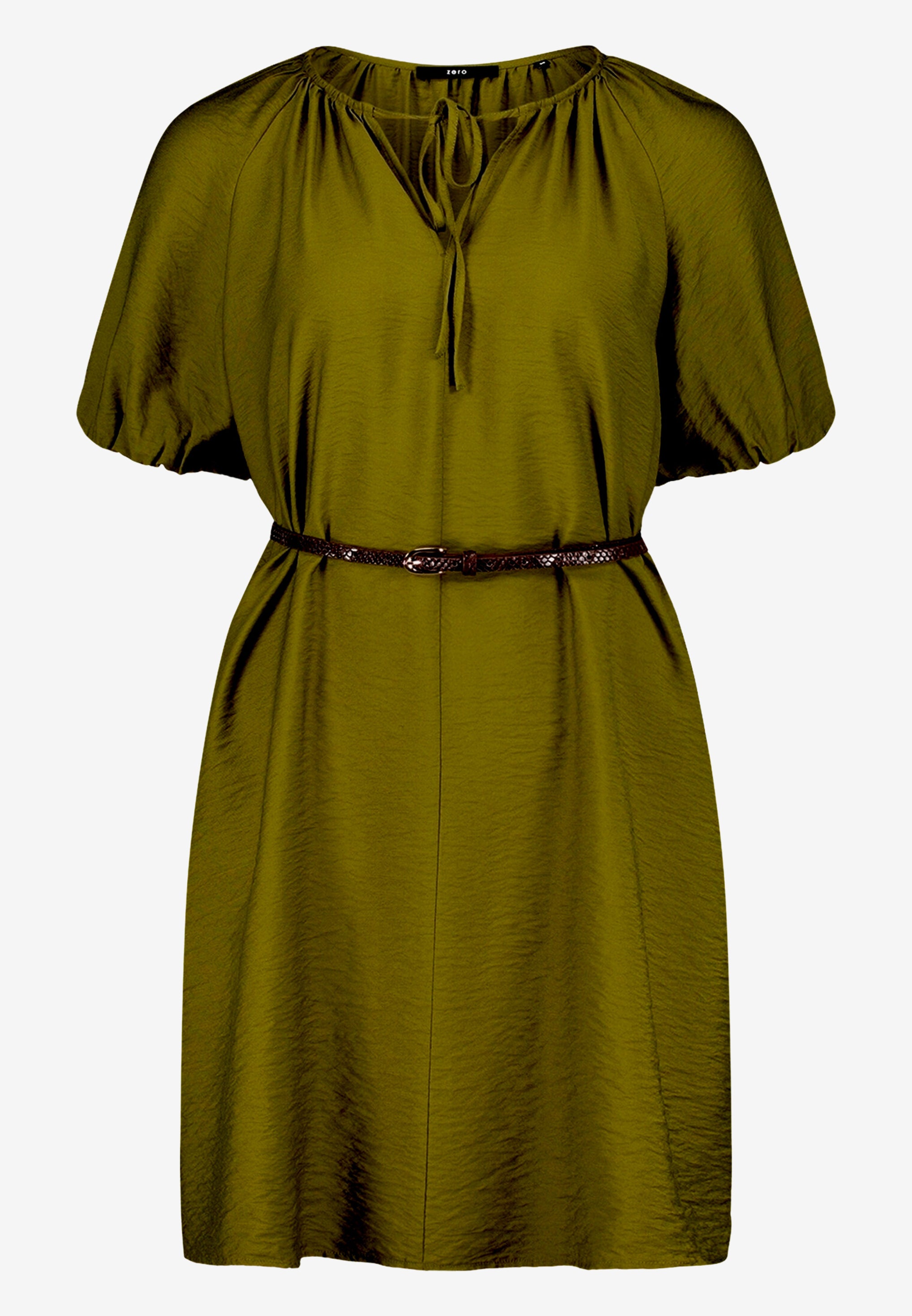 Kleid - Flechtgürtel