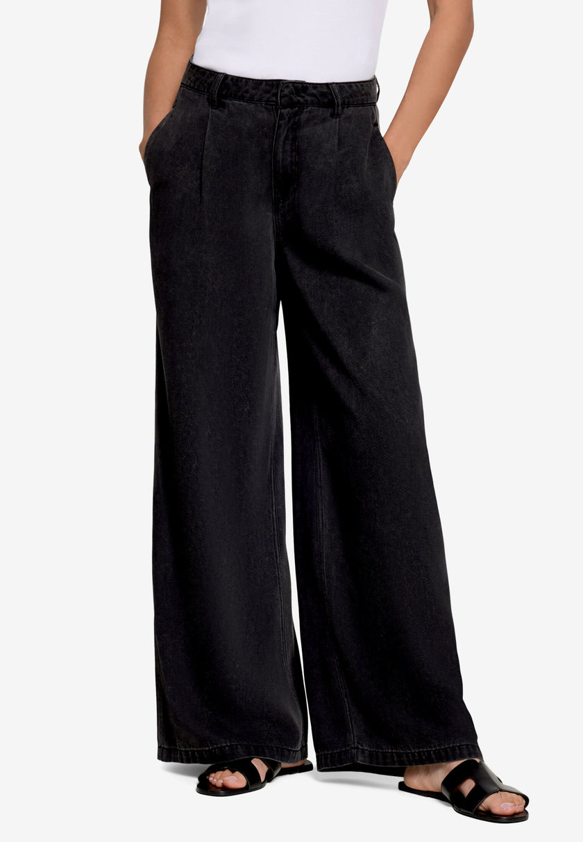 Jeans - Bundfalten