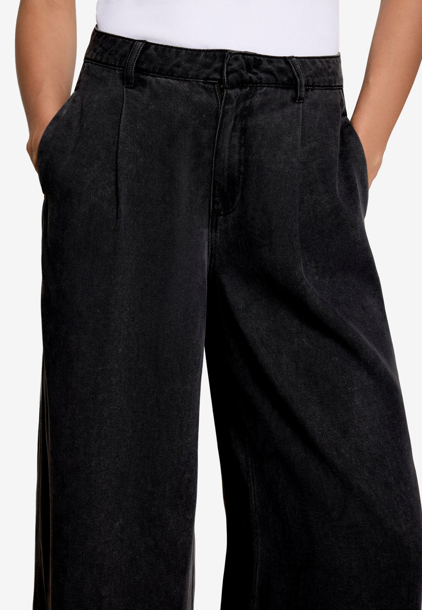 Jeans - Bundfalten