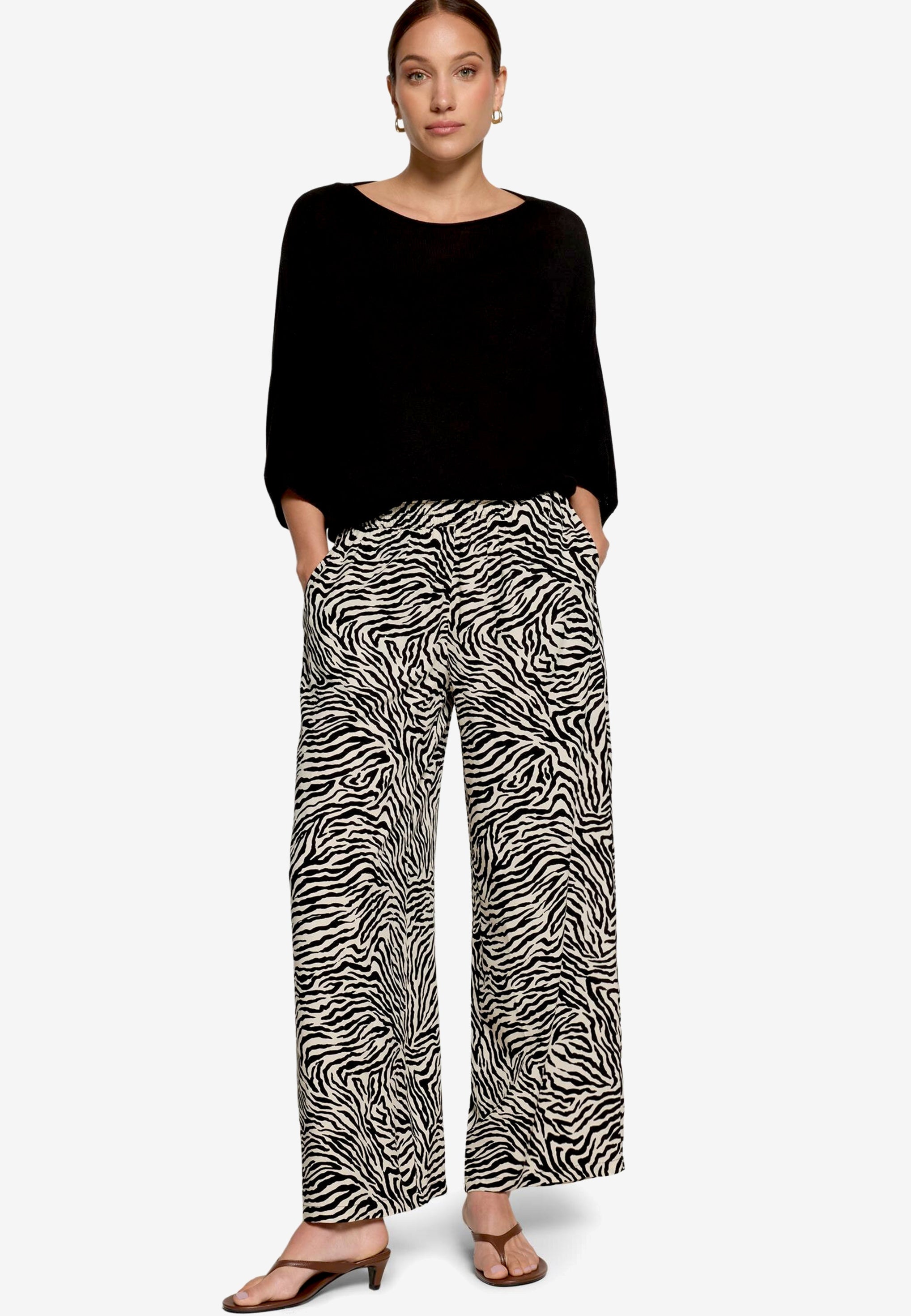 Schlupfhose - Zebraprint