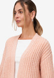 Grobstrickjacke - offener Style