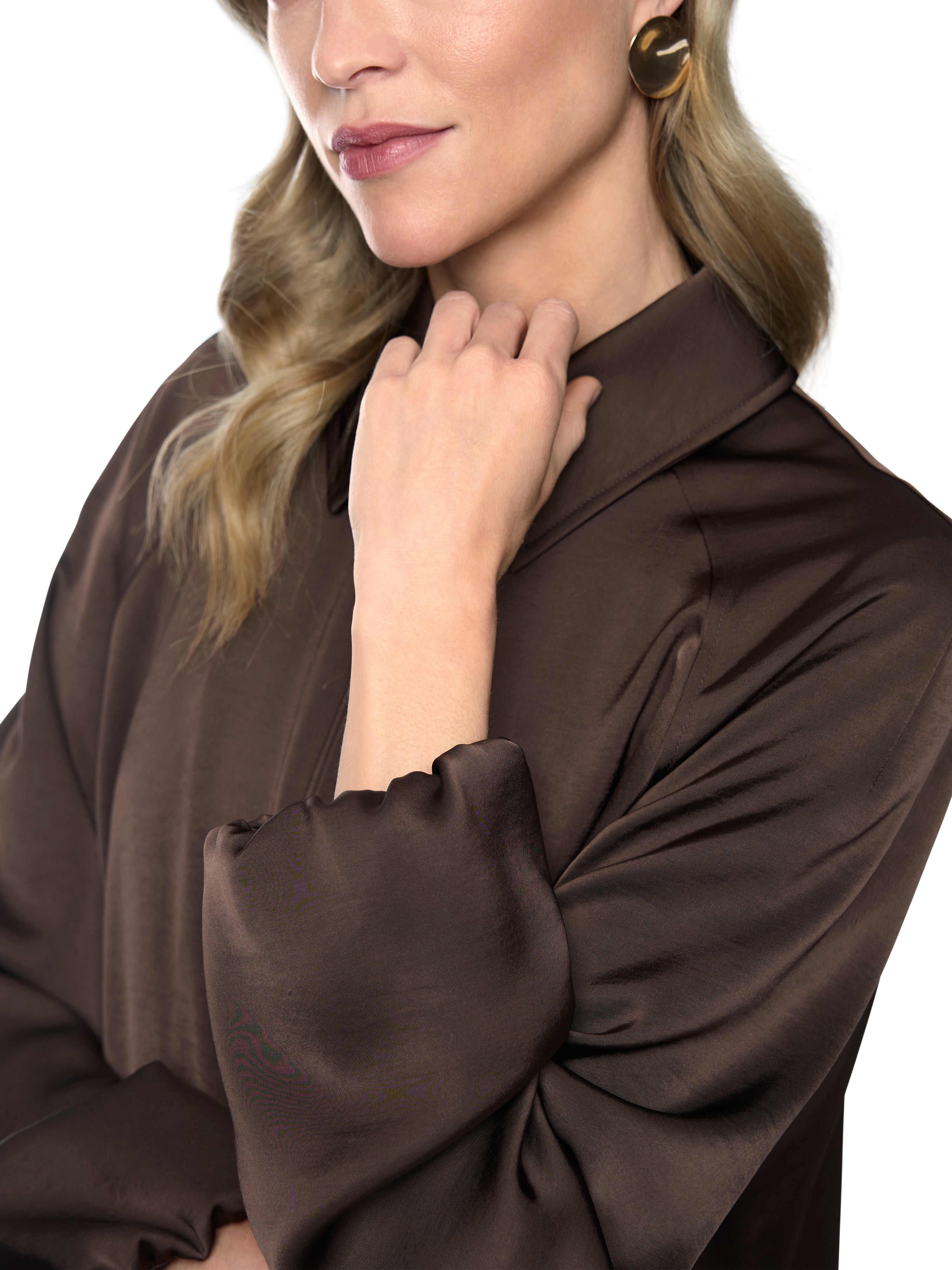Jacke -Glanzmaterial