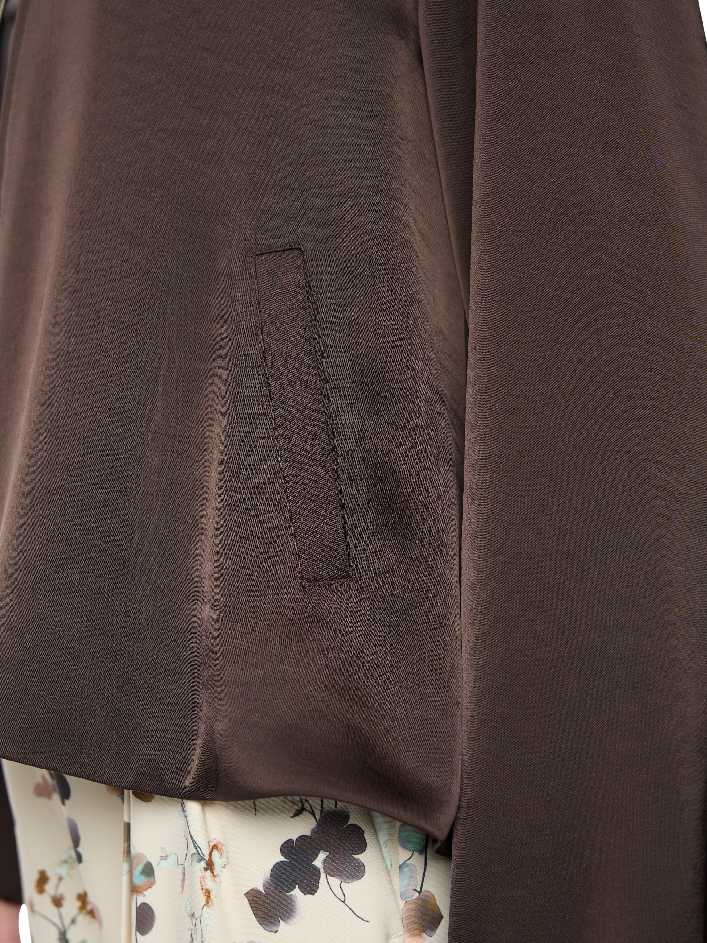 Jacke -Glanzmaterial