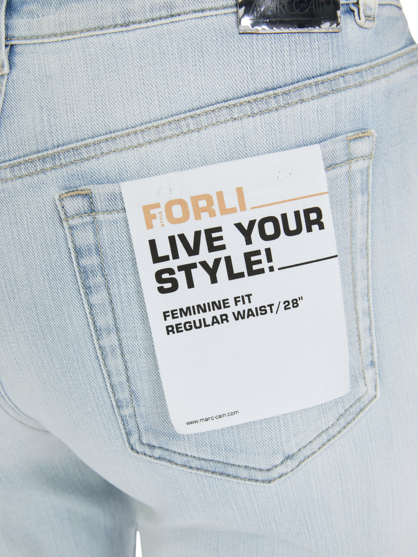 ONLINE EXKLUSIV - Jeans - FORLI -Federsaum