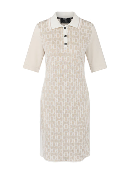Strickkleid - Jacquardmuster