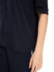 Blusenshirt  - Material-Mix