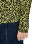 Langarmshirt - Leo-Print