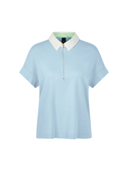 Poloshirt - Rippstrick