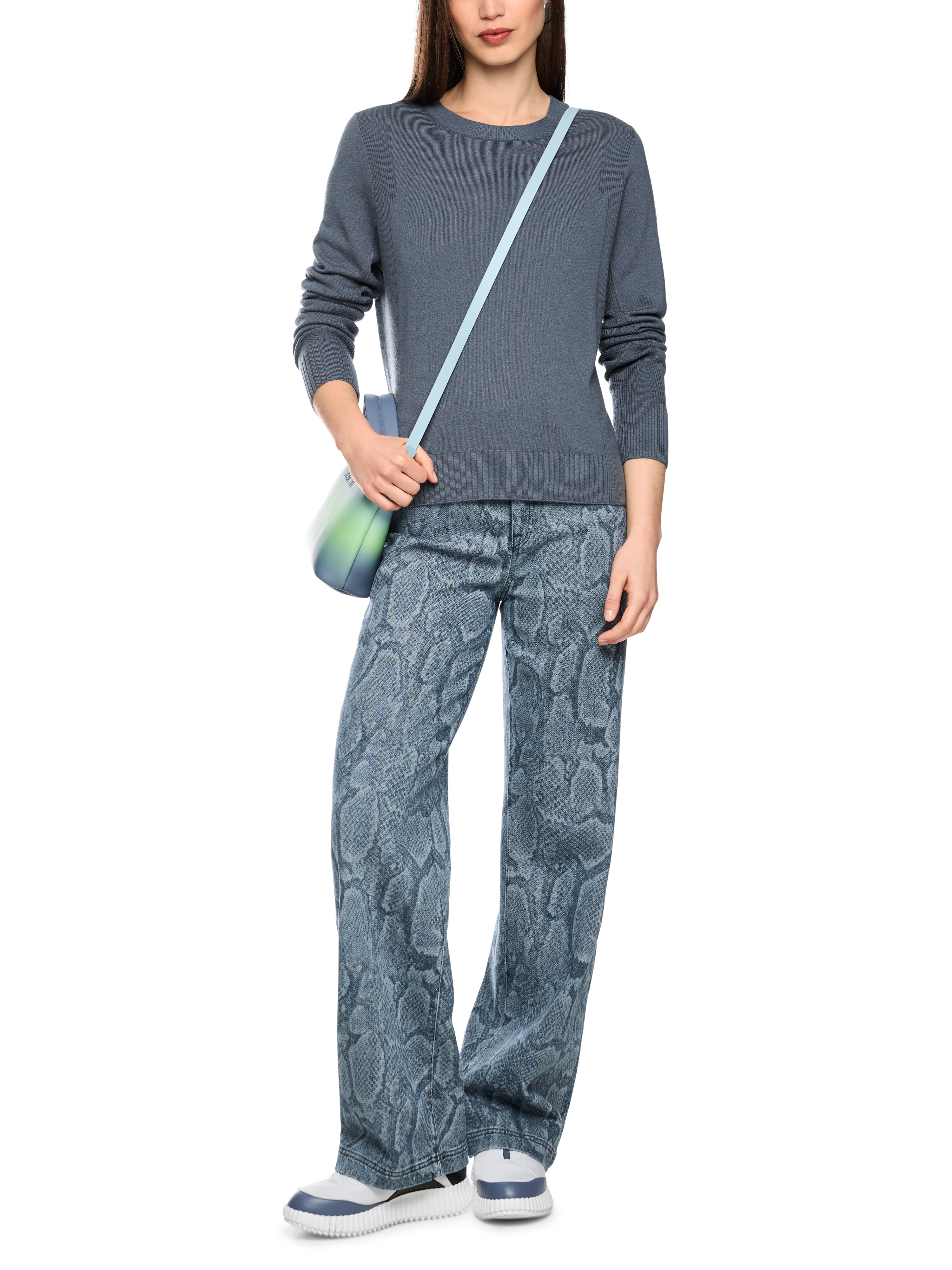 Leichter Pullover - Kaschmir Mix