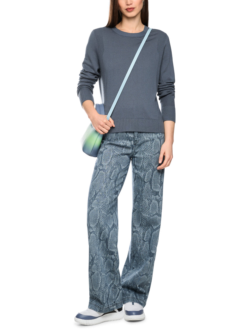 Leichter Pullover - Kaschmir Mix